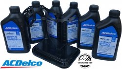 Filtr + olej ACDelco Dextron VI automatycznej skrzyni biegów 6L80 GMC Yukon 2007-