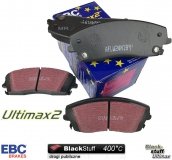 Klocki hamulcowe przednie do tarcz 320mm EBC Ultimax2 Lancia Thema 2011-