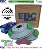 Przednie klocki GreenStuff + tarcze hamulcowe EBC seria PREMIUM Chrysler Aspen