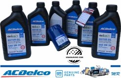 Filtr + olej ACDelco 5W30 Chevrolet Silverado 1500 4,3 V6