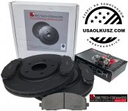 Klocki + NACINANE tarcze hamulcowe przednie 330mm Lancia Voyager 2012-