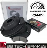 Tylne klocki + tarcze hamulcowe 330mm Cadillac Escalade RWD 2003-2006