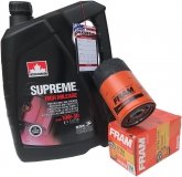 Filtr + olej do samochodów z wysokimi przebiegami SUPREME High Mileage 10W30 Chevrolet Lumina APV 3,1 V6