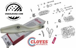 Prowadnica lewa dolna głównego  łańcucha rozrządu silnika Ford Flex 3,5 V6 Ti-VCT Naturally Aspirated  2013-