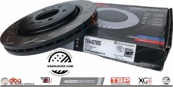 Przednia NACINANA tarcza hamulcowa DBA seria 4000 T3 Lincoln Navigator 2007-2021