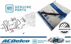 Łańcuch pompy oleju silnika Cadillac CTS 3,6 V6 LGX 2016-2019