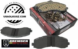 Ceramiczne klocki hamulcowe tylne RAM 2500 / 3500 2019-2024