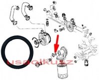 Oring adaptera filtra oleju Jeep Cherokee 2,5 TD 1997- 46320249F