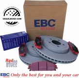 Przednie klocki REDSTUFF + tarcze hamulcowe 345mm EBC seria PREMIUM Chrysler 300C