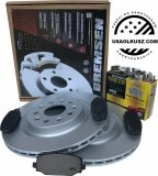Tylne klocki + WENTYLOWANE tarcze hamulcowe 350mm Jeep Grand Cherokee WL 2021-