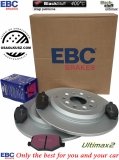 Tylne klocki Ultimax2 + tarcze hamulcowe 330mm EBC seria Premium Mercury Sable 2008-