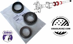 Łożysko uszczelniacz pierścień półosi tylnego mostu Jeep Gladiator JT RUBICON