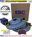 Tylne klocki YellowStuff + tarcze hamulcowe 350mm EBC seria PREMIUM Dodge Challenger SRT Hellcat Scat Pack