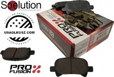 Klocki hamulcowe tylne z zestawem montażowym Toyota Solara 2001-2008