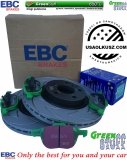 Przednie klocki GreenStuff + NACINANE tarcze hamulcowe 300mm EBC seria BSD Ford Escape FWD 2013-2019