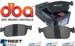 Klocki hamulcowe przednie DBA STREET SERIES do tarcz 320mm Ford Escape AWD 2013-