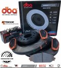 Przednie klocki DBA Xtreme Performance + tarcze hamulcowe DBA 4000 T3 RAM 1500 DT 2019- 