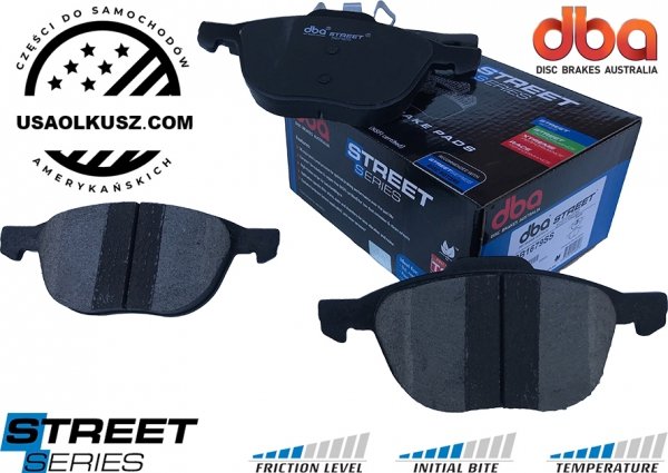 Klocki hamulcowe przednie DBA STREET SERIES Ford Focus USA 2004-2017
