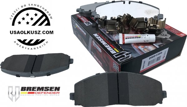 Klocki hamulcowe przednie DEFENDER Chrysler Voyager Town Country 2012-2016