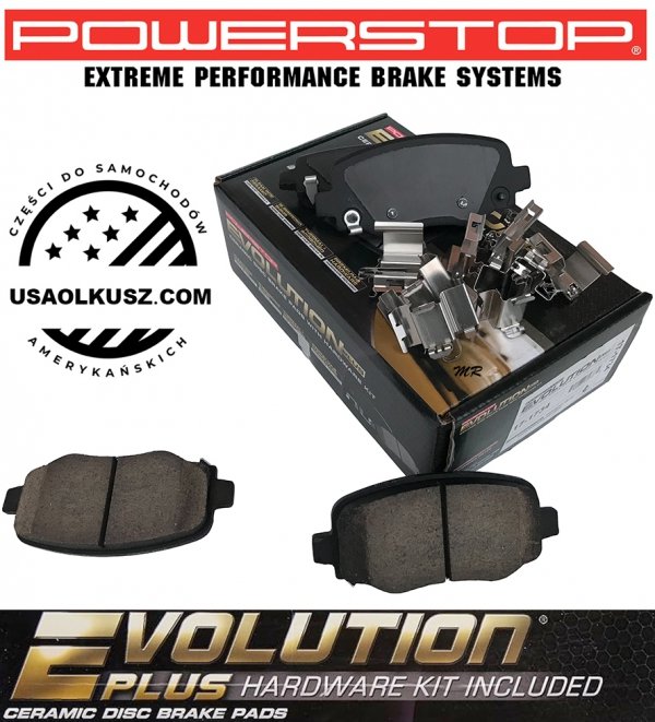Tylne klocki hamulcowe POWERSTOP Z17 EVOLUTION PLUS Fiat 500X