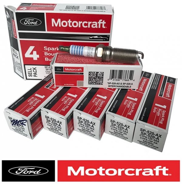 Świece zapłonowe MOTORCRAFT SP520 Ford F-150 V6 2011-