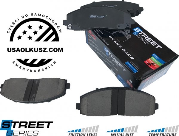 Klocki hamulcowe przednie STREET SERIES RAM Cargo Van 2012-2015