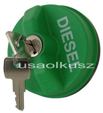 Korek wlewu paliwa z kluczykiem ON Dodge RAM Diesel