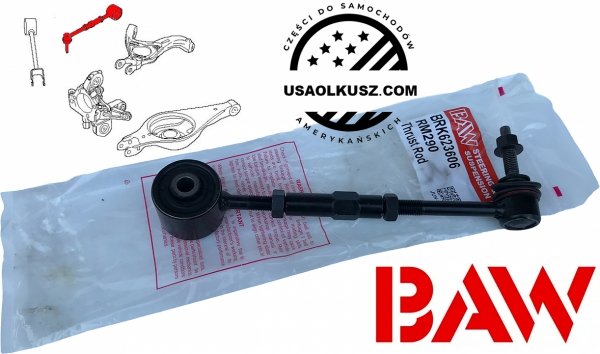 Wahacz poprzeczny drążek regulacyjny tylnego zawieszenia Ford Taurus 2011-