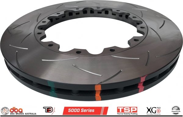 Przednie klocki Xtreme Performance + tarcze hamulcowe 400mm DBA 5000 T3 Dodge Charger SRT Hellcat 2021-2023