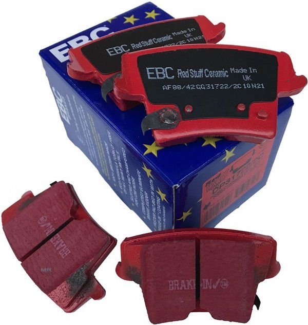 Klocki hamulcowe tylne ceramiczne EBC REDSTUFF Dodge Charger