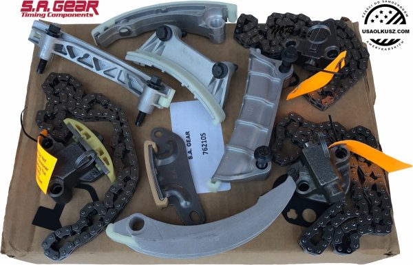 Rozrząd napinacze łańcuchy prowadnice Pontiac G6 3,6 V6 2007-2009