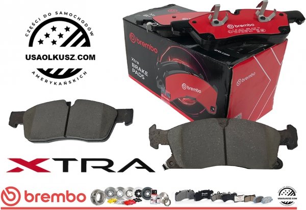 Klocki hamulcowe przednie brembo XTRA Jeep Grand Cherokee 2011-2022