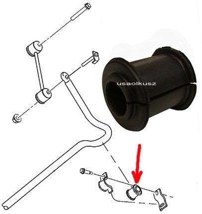 Guma stabilizatora tył Chrysler PT Cruiser 19mm