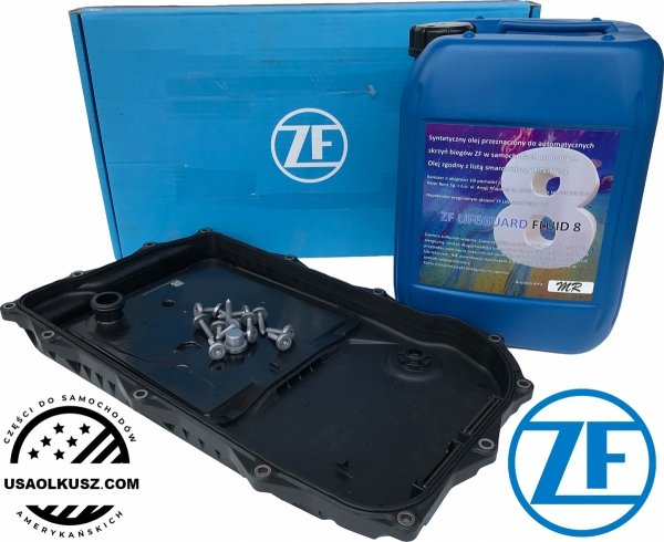 Filtr + olej skrzyni 8-SPD ZF 8HP45 RAM 1500 3,6 V6 2013