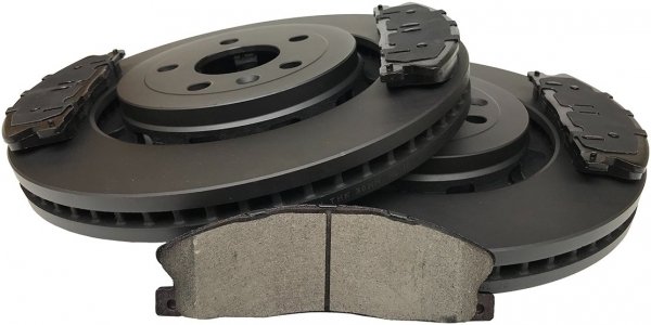 Klocki + tarcze hamulcowe przednie 352mm Lincoln MKT -2019