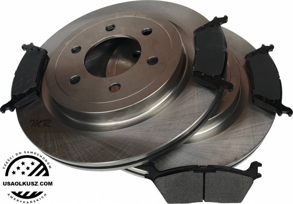 Tylne klocki + tarcze hamulcowe 336mm Ford F-150 F150 2018-2020