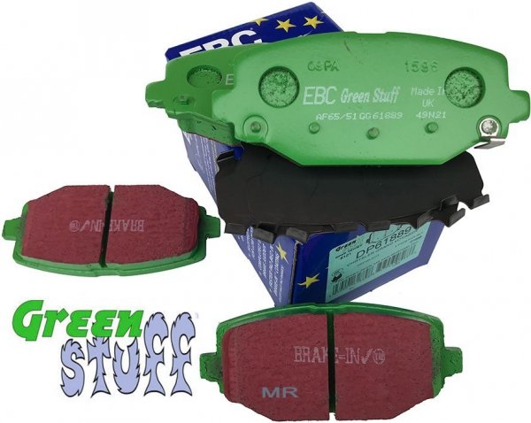 Tylne klocki GreenStuff + tarcze hamulcowe 328mm EBC seria Premium RAM Cargo Van 2012-