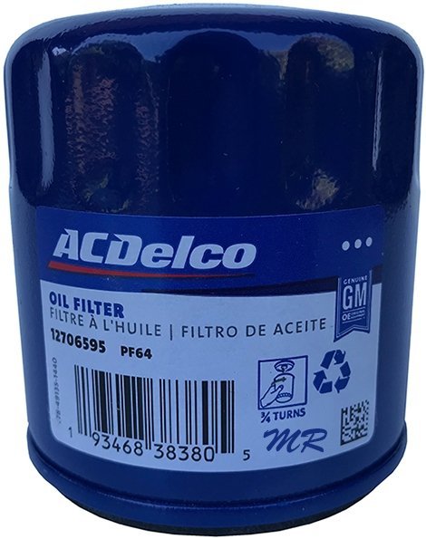 Filtr oleju silnika ACDelco PF64 Buick Encore 