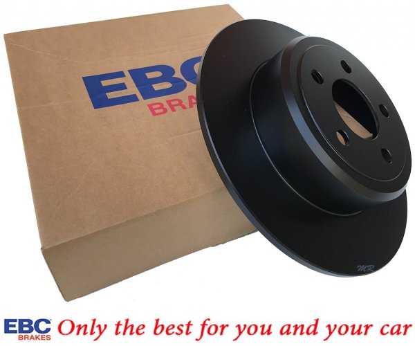 Tylne klocki Ultimax2 + NIE WENTYLOWANE tarcze hamulcowe EBC seria PREMIUM Chrysler 300C RWD V6