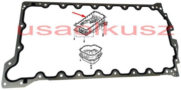 Uszczelka misy oleju silnika Chrysler Voyager 2,8 CRD 2008-