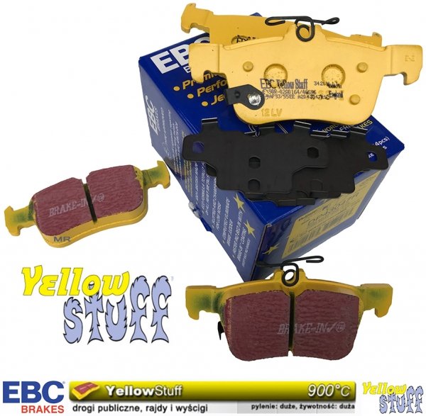 Klocki hamulcowe tylne EBC YellowStuff Ford Edge 2015-