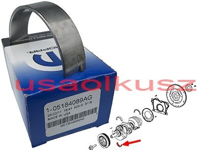 Panewka główna wału dolna -0,0036 RAM 1500 DS 3,6 V6