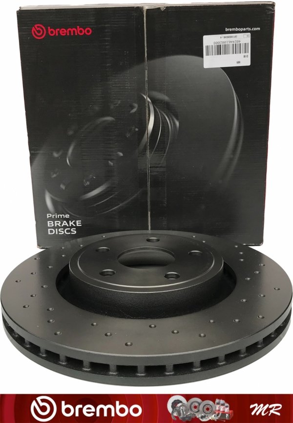 Przednia tarcza hamulcowa 350mm Brembo XTRA Jeep Grand Cherokee 2011-2022