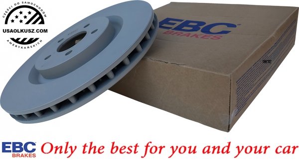 Przednie klocki GreenStuff + tarcze hamulcowe 355mm EBC seria PREMIUM Ford Mustang 2005-2014