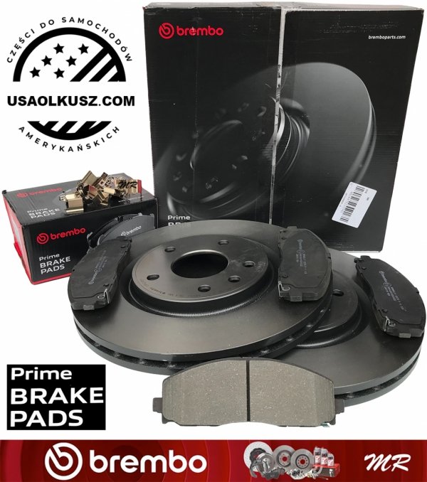 Klocki oraz tarcze hamulcowe przednie 330mm BREMBO Lancia Voyager 2012-