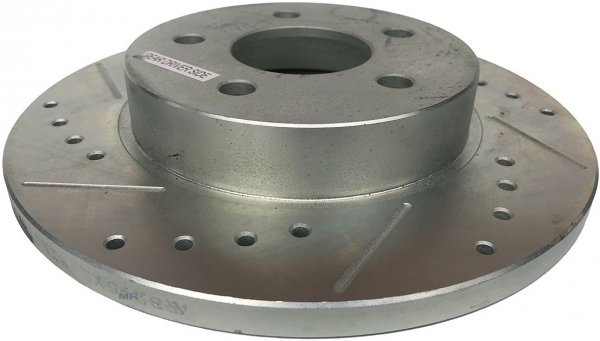 Tylna WIERCONA nacinana tarcza hamulcowa POWERSTOP Saturn Ion 2004-2007