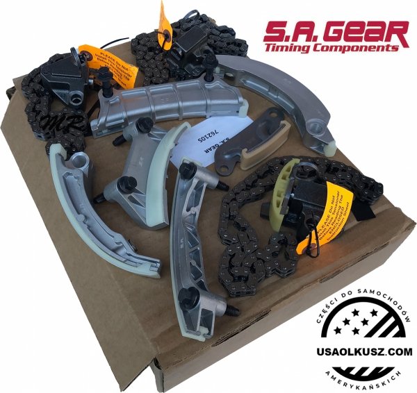 Rozrząd napinacze łańcuchy prowadnice Chevrolet Traverse 3,6 V6 2009-2022