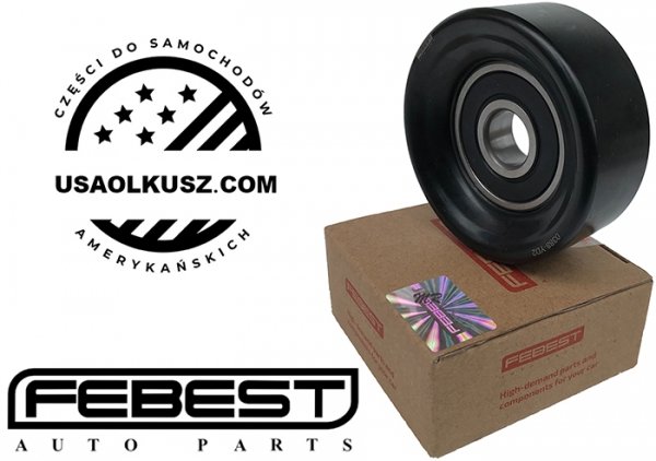 Rolka zwrotna paska gładka Ford Fusion 3,0 V6 2006-2009