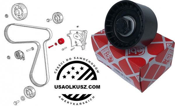 Rolka zwrotna paska rozrządu Jeep Cherokee KL TD 2014-