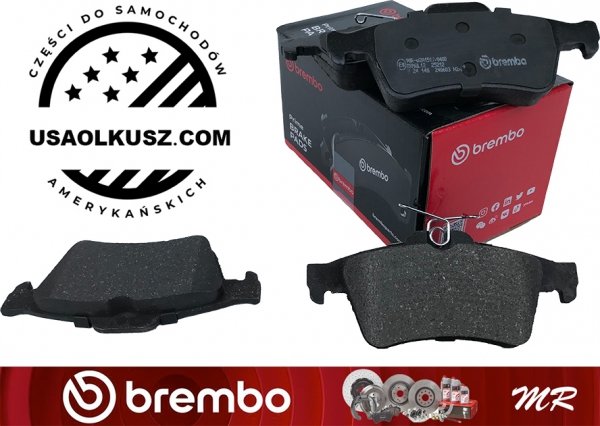 Tylne klocki + tarcze hamulcowe brembo XTRA 280mm Ford Kuga 2013-2016